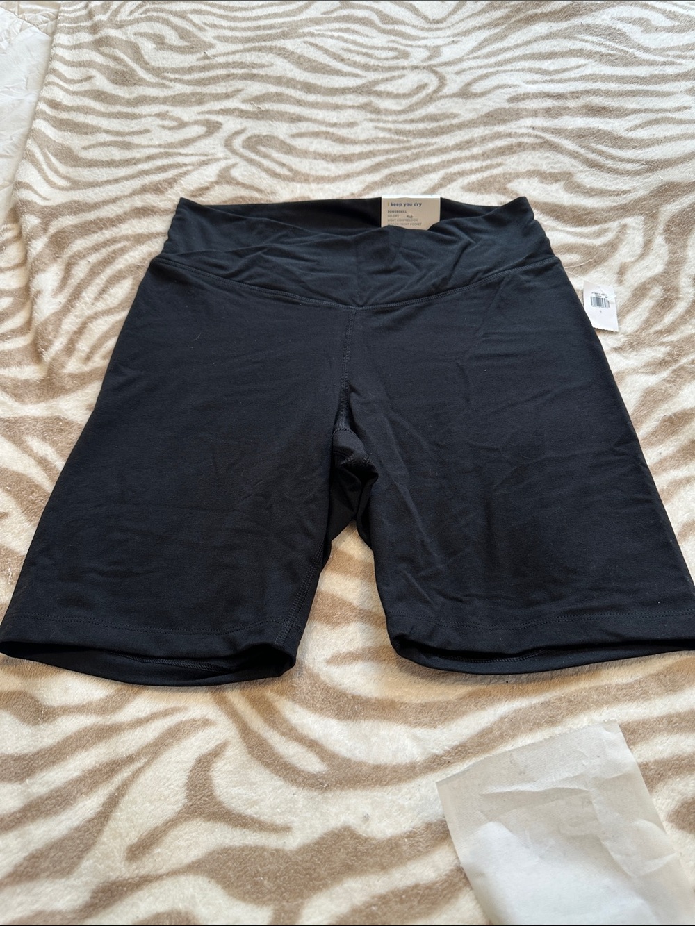 Old Navy Black High-Rise Bike Shorts